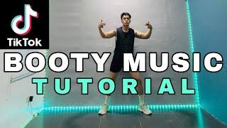 BOOTY MUSIC|TIKTOK STEP BY STEP DANCE TUTORIAL|DANCE GURU