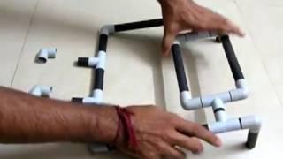 DIY : Laptop Stand Using PVC PIPE(Do iT YourSelf)