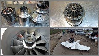 From the construction of the Turbo Jet engine to the flight - just one step