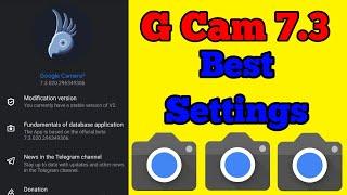 Best settings for latest G Cam 7.3 || for asus max pro m1|| hindi