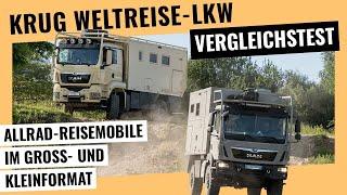 4x4 Reise-Lkw in XS und XL: Krug Rhino und Family 5.700 im Vergleichstest