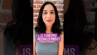 Is Your PMS ACTUALLY PMDD?