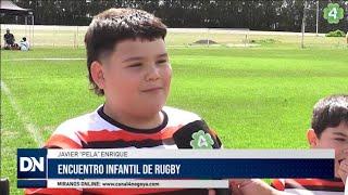 DIVISIÓN NOTICIAS - Encuentro infantil de rugby. Javier "Pela" Enrique