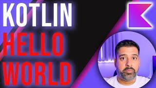 Kotlin Hello World in IntelliJ (2022)