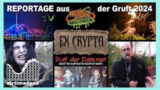 Heide Park Halloween 2024 - EX CRYPTA Dorf der Dämonen - Reportage aus der Gruft mit Jan Stöhlmacher