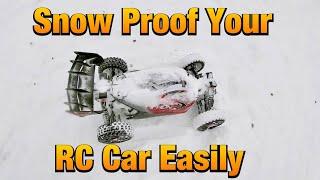 How to Snow Proof your RC Car or RC Truck Easily with these Steps