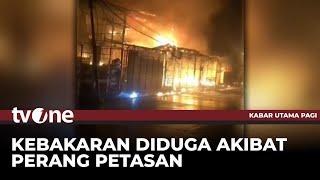 Rumah Terbakar Gegara Letusan Petasan | Kabar Utama Pagi tvOne