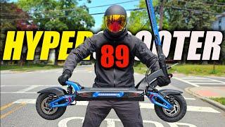 Pure INSANITY! The NEW RoadRunner RS5 MAX HYPERScooter Review --Hands down The FASTEST 52V YET!