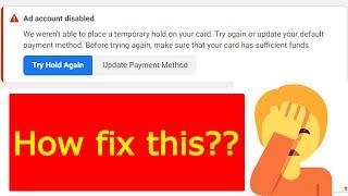 FIX TEMPORARY HOLD ON YOUR CARD | FIX INSUFFICIENT FUNDS | HOW  ADD CARD SAFE | FB METHOD