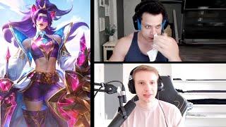 JANKOS REACTS TO NEW LEONA SKIN | TYLER1 GETS HIS NOSE BLEEDING - GETTING CANCER FROM LEAGUE | LOL