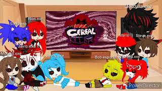 Los exes reacciona al fnf mod cereal killer