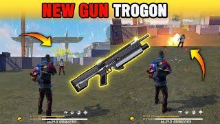 NEW GUN TROGON | SHOTGUN + LAUNCHER  OB37 UPDATE - GARENA FREE FIRE