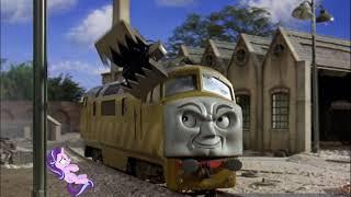 Diesel 10 about to grab Starlight Glimmer with Pinchy