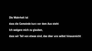 "Die Ortsgemeinde ist die Hoffnung der Welt?!"