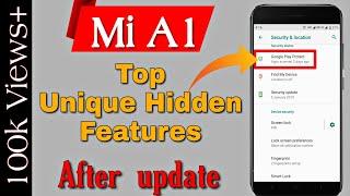 10 Hidden features in Mi A1 After Android Pie Update,Mi A1 Hidden features after Android pie update