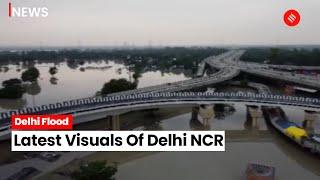 Delhi Flood Update: Latest Visuals From Delhi NCR Show Heavy Floods As Water Recedes From Some Parts