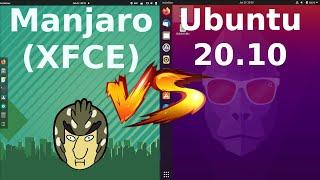 Manjaro 20.1 vs Ubuntu 20.10