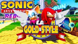 Gold Style Rouge and Gold Style Knuckles leaked+ Another Giveaway Update! (Sonic Speed Simulator)