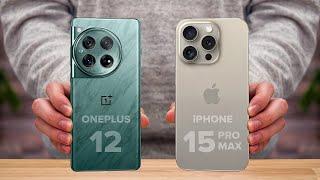 OnePlus 12 Vs iPhone 15 Pro Max | Full comparison  Which one is Better?