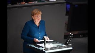 Angela Merkel: Seitenhieb auf AfD bringt den Bundestag zum Lachen