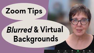 How to Change Zoom Background |  Blur Your Zoom Background & Virtual Backgrounds