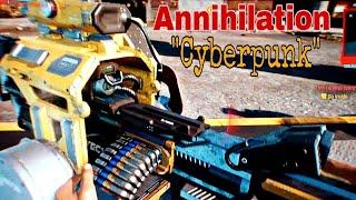 ONE MINUTE OF ANNIHILATION AT GAS STATION IN CYBERPUNK 2077 #shorts #youtubeshorts