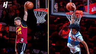 The Cavs Halftime Dunk Contest Was NEXT LEVEL 