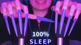 ASMR Mic Scratching - Brain Scratching with DIFFERENT MICS  Covers & Nails  No Talking for Sleep