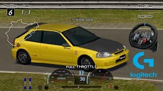 Gran Turismo 4 Spoon Civic Type R Nürburgring nordschleife Logitech G29