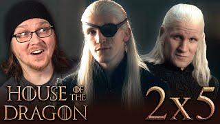 HOUSE OF THE DRAGON 2x5 REACTION | Regent | Game of Thrones | Review