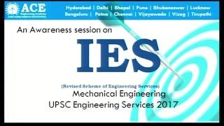 Revised Pattern for Mechanical Engineering (ESE) IES 2017 Exclusive