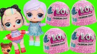 LOL Surprise Jelly ! Fashion Crush Dress Up + Blind Bags Under Wraps