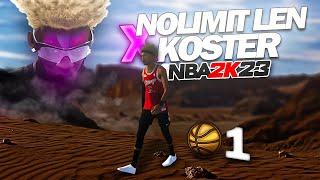 NOLIMIT LEN and KOSTER DF REUNITE as THE BEST DUO on NBA 2K23! BEST JUMPSHOTS + BEST BUILD on 2K23!