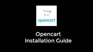 How to Install Opencart Step by Step Tutorial Localhost