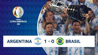 HIGHLIGHTS ARGENTINA 1 - 0 BRASIL | COPA AMÉRICA 2021 | 10-07-21