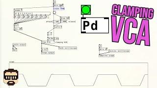 Pure Data Clamping VCA with [clip~] (TR-808-style Envelope in Pd Vanilla) | Simon Hutchinson