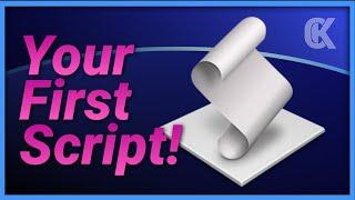 AppleScript Tutorial : First Script