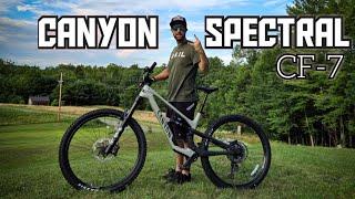 1st Rips on the new Bike// Canyon Spectral CF 7// MTB Vlog