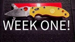 Manix 2 Lw Magnacut overview and first week of use! About that Salt Life!
