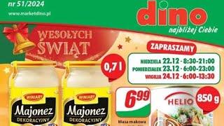 #dino DINO Gazetka Promocyjna 18.12-24.12.2024