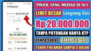 Pinjol Mudah Cair Limit Besar Tenor Panjang  2025 || Pinjaman Online Yang Mudah di ACC Langsung Cair