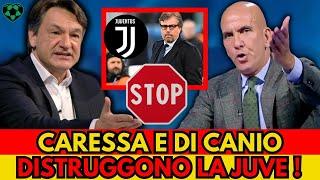 CARESSA E DI CANIO ASFALTANO LA JUVENTUS IN DIRETTA SU SKY! PAROLE SHOCK..