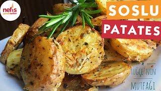 Fırında Özel Soslu Patates (Cips Gibi) -  Kızartma Tarifleri - Nefis Yemek Tarifleri