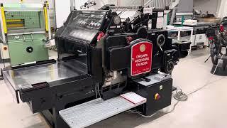 Heidelberg Cylinder S 54×72 automatic die-cutting machine