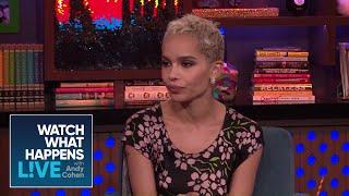 Zoe Kravitz Dishes On The Charlize Theron And Tom Hardy Feud | WWHL