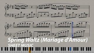 Spring Waltz - Chopin (Mariage d'Amour) (+ Sheet Music)