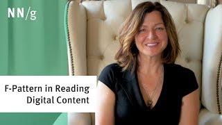 F-Pattern in Reading Digital Content