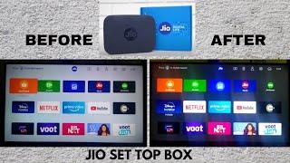 Dark Mode in JIO Set Top Box  | JIO FIBRE | JIO Set Top Box tips