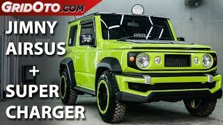 Suzuki Jimny Baru Pasang Airsus Plus Supercharger | Modifikasi Mobil | GridOto Modif