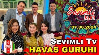 "Sevimli kun" dasturida HAVAS GURUHI Ota-Onasi / Sevimli TV / UZBEKISTAN - 07.06.2024